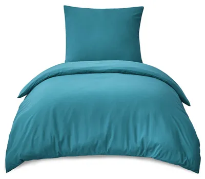 Productafbeelding van Elzusha - Microvezel Dekbedovertrek Set 155 x 220 cm Turquoise