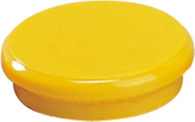 Produktbild von Dahle 95524, Tafelmagnet, Gelb, 24 mm, 24 mm, 7 mm, 10 Stück(e)