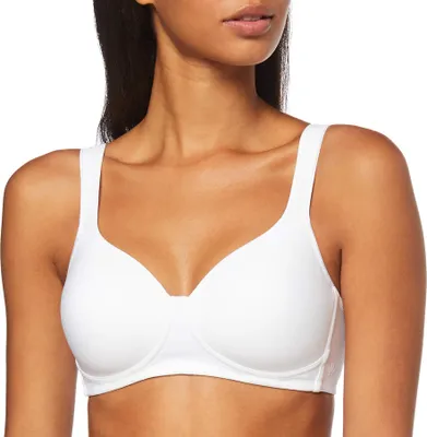 Produktbild von Triumph Modern Soft+Baumwolle P, Farbe: White 03/0003, Größe: 100A Schalen-BH