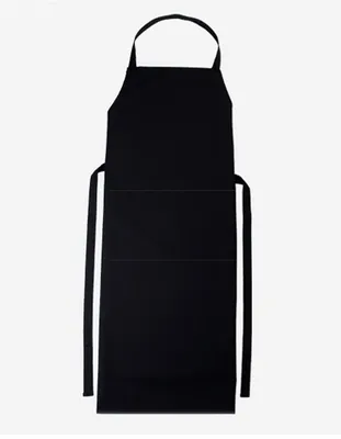 Produktbild von CG Workwear 00130-01 | Latzschürze Verona 110 x 75 cm - Waschbar bis 95 °C - Farbe: Black - Größe: 110 x 75 cm