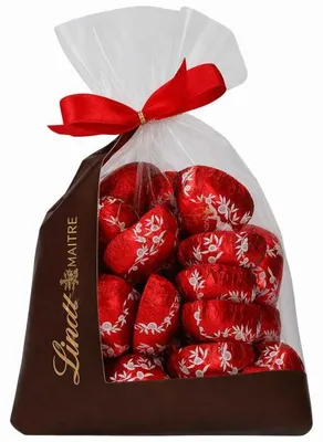 Produktbild von Lindt Lindor Vollmilch Herzen 500g