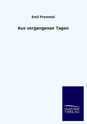 Produktbild von Aus vergangenen Tagen