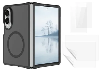 Immagine prodotto di Custodia MagSafe + 2 protezioni in vetro temperato + 2 pellicole protettive per Samsung Galaxy Z Fold8 5G