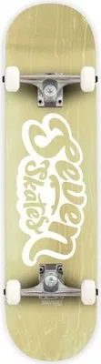 Image de Sept skateboard naturel de base de tache de logo 7.8