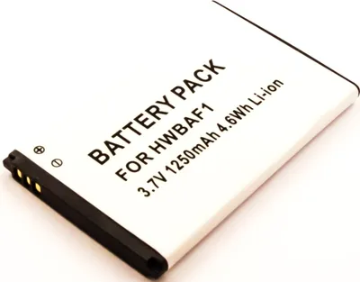 Produktbild von Akku für T-mobile Li-Ion 3,7 Volt 1200 mAh schwarz.