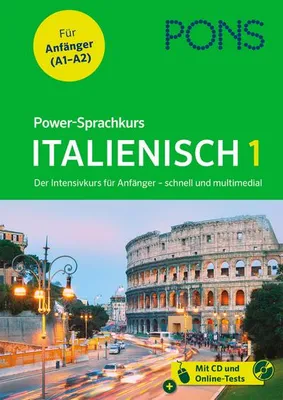 Produktbild von PONS Power-Sprachkurs Italienisch 1