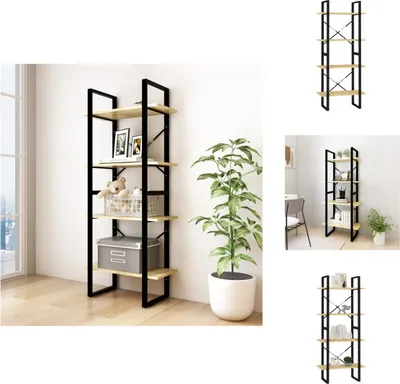 Produktbild von vidaXL Bücherregal 4 Böden 60x30x140 cm Massivholz Kiefer -  Bücherregale & Bücherschränke