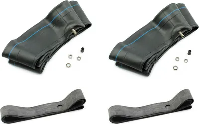 Produktbild von SET: 2x Schlauch 2.75 x 16 Zoll + 2x Felgenband 16 Zoll für Simson S50 S51 S70 Schwalbe Star Sperber Duo
