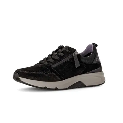 Produktbild von Gabor Shoes Sneaker Low - Schwarz Leder/Synthetik : Normal : 38.5 Größe: 38.5 Weite: Normal