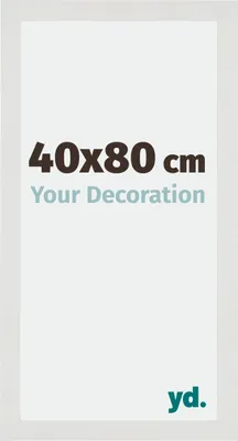Produktbild von Bilderrahmen, 40x80 cm, Weiß Matt, MDF, Mura