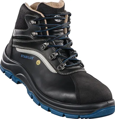 Productafbeelding van Veiligheidsschoenen SPARTACUS MID, maat 40, zwart/blauw, S3 SRC ESD, EN20345, model 5331AL-40
