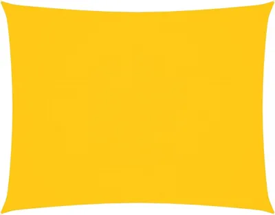Obrázek produktu pro vidaXL Sun Sail Oxford Fabric Rectangular 6x7 m Yellow