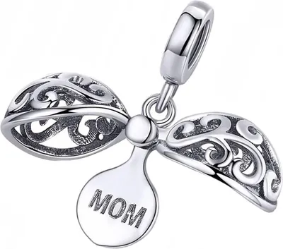 Image de Charms Pandora pour la boîte secrète : POUR MAMAN (argent 925)