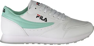 Produktbild von Weiße Damensportschuhe mit Kontrastdetails und Schnürsenkeln