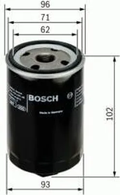Produktbild von Bosch Ölfilter  0 451 103 289