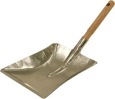 Produktbild von Feuerhaken mit Holzstiel und Stahlschaufel galvanisiert