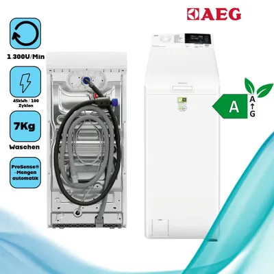 Produktbild von AEG LTR6A60370 Waschmaschine Toplader