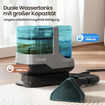 Produktbild von Teppichreiniger Waschsauger 25000Pa, 1800W 4-in-1 , Teppichreinigungsgerät Nasssauger Polsterreiniger Gerät, für Sofas, Teppiche, Autositze, Matratze