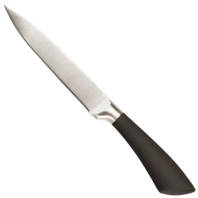 Produktbild von KESPER Universalmesser 13 cm Edelstahlklinge Griff mit rutschhemmender Beschichtung / Edelstahl