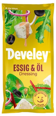 Zdjęcie produktu dla Develey sos sałatkowy ocet i olej sos sałatkowy drobno pikantny 75ml