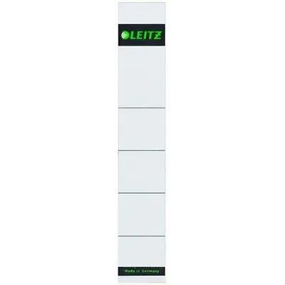 Produktbild von Leitz Rückenschilder für Plastik-Ordner, Grau, Ordner, Karton, 3,2 cm, 190 mm