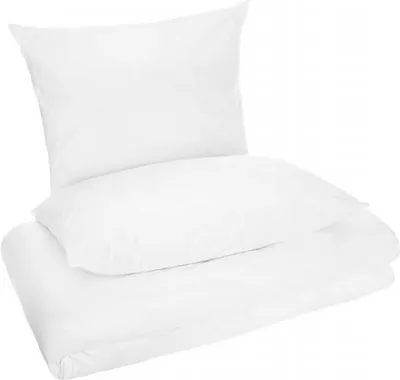 Produktbild von Weiße 220x200 Standard-Hotelbettwäsche mit Reißverschluß