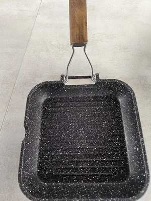 Produktbild von Famanu Grillpfanne Gusseisen - 26 x 26 cm