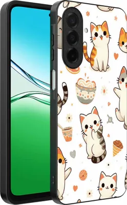 Produktbild von Geeignet für Oppo A5 Telefon Fall mit Katze drucken - TPU zurück Abdeckung Fall Katze Design - Smartphonica