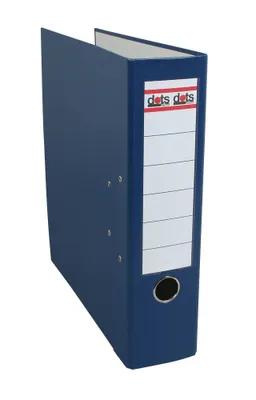 Produktbild von dots Ordner blau Kunststoff 8,0 cm DIN A4