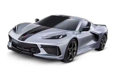 Produktbild von TRAXXAS TRAXXAS 4Tec 3.0 Corvette C8 silber RTR ohne Akku/Lader TRX93054-4SLVR