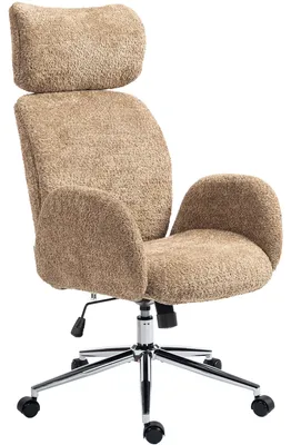 Produktbild von HOMCOM Schreibtischstuhl Höhenverstellbar Homeoffice Stuhl mit Armlehne