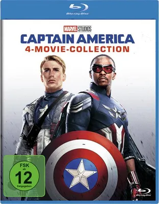 Produktbild von Captain America 4-Movie-Collection