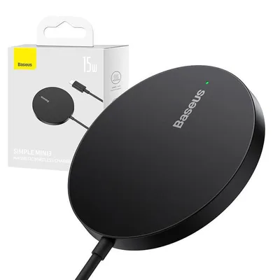 Produktbild von Baseus Simple Mini3 Wireless Charger 15W Schwarz