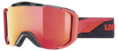 Produktbild von UVEX Skibrille snowstrike LTM, Black/Red Mat/Ltm Red, One size, S5504192326