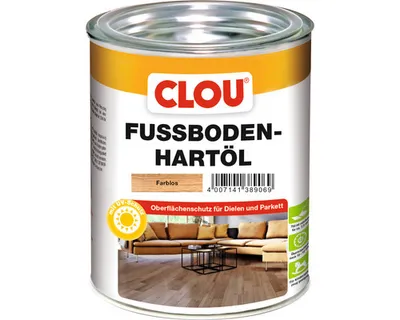 Produktbild von CLOU Fußboden Hartöl farblos 750 ml