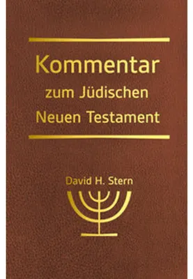 Produktbild von Kommentar zum Jüdischen Neuen Testament