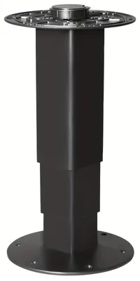 Imagen del producto de Patas de mesa ajustables - Pata de mesa regulable - Columna de mesa - Base de mesa - Elevador neumático