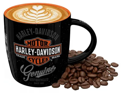 Immagine prodotto di Nostalgic-Art - Tazza da caffè - Harley-Davidson – Logo originale