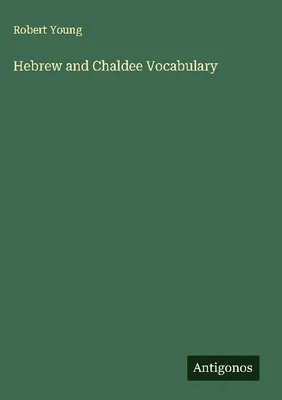 Produktbild von Hebrew and Chaldee Vocabulary