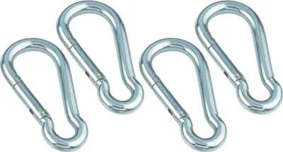 Produktbild von MARINETECH Karabinerhaken, Edelstahl A4, 6x60 mm, 4 Stück