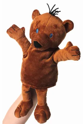 Immagine prodotto di Heunec Janosch Handspielpuppe kleiner Bär, Handpuppe, Puppentheather, Puppe, 22 cm, 795167