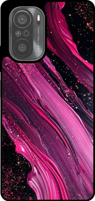 Produktbild von Smartphonica Handytasche geeignet für Xiaomi Mi 11i mit Marmordruck - TPU zurück Abdeckung Fall Marmor Design - lila rosa