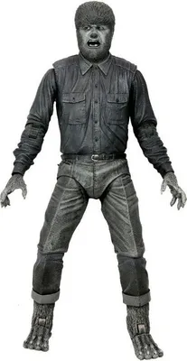 Obrázek produktu pro NECA Ultimate Wolf Man (Black & White), Sběratelská akční figurka, Filmy a televizní seriály