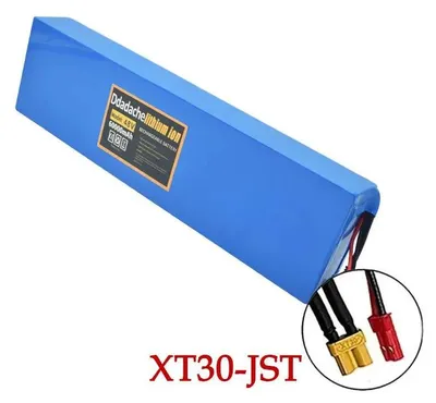 Produktbild von Lithium-Ionen-Akku-Pack, 60000mAh Kapazität, kompatibel mit Kugoo M4/M4 Pro/Max Speed, XT30-JST