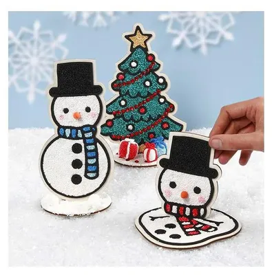 Produktbild von Machen Sie einen Schneemann mit einem Weihnachtsbaum-Bastelset