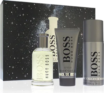 Productafbeelding van Hugo Boss Boss Bottled geschenkset voor mannen: eau de toilette 100 ml + douchegel 100 ml + deodorant 150 ml