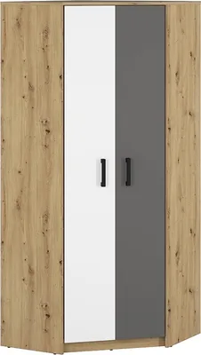 Produktbild von Marmex Möbel Eckschrank FINI 13 Kleiderschrank mit 2 Kleiderstangen