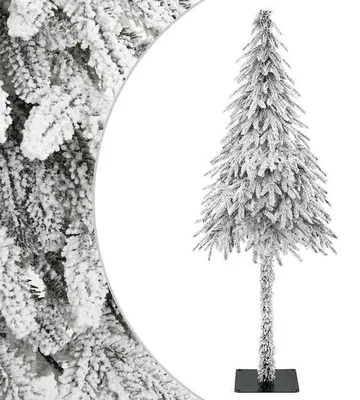 Immagine prodotto di Albero di Natale artificiale grande, 180 cm - Rami realistici con effetto neve e base robusta