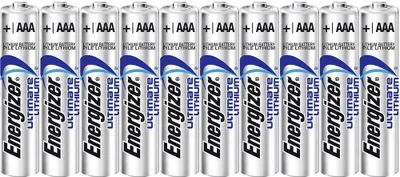 Produktbild von Energizer Ultimate Lithium, Einwegbatterie, AAA, Lithium, 1,5 V, 10 Stück(e)