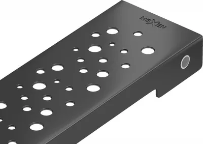 Produktbild von Mexen M12 Abdeckung für lineare Duschabläufe 80 cm, Schwarz - 1721080